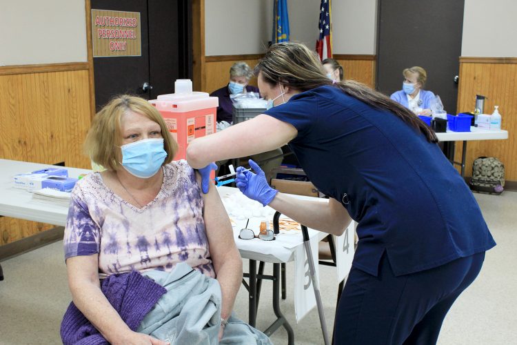 More than 600 get vaccine shots at Dunnstown clinic